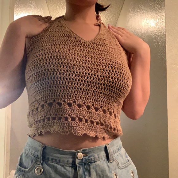 CROCHET CROP TOP✨🌙 - Picture 2 of 4
